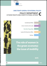 The role of women in the green economy: the issue of mobility