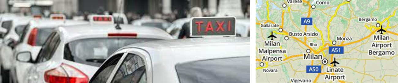SP taxi Lombardia